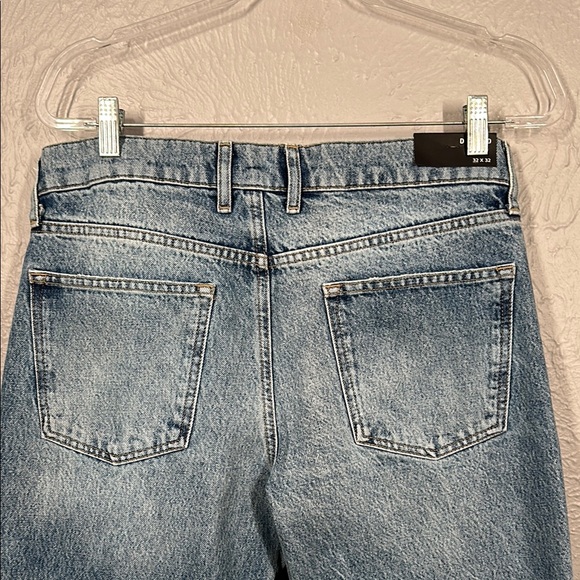 NWT DSTLD Slim 100% Cotton Blue Jeans Men's Size 32 x 32 - Picture 11 of 12